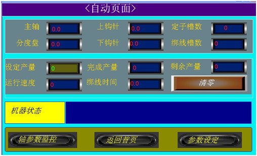 定子双绑线机